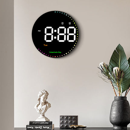 Living Room Digital Electronic Clock Wall Clock