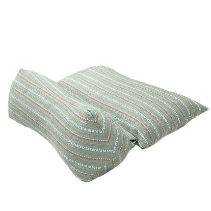 Triangular Buckwheat Husk Hard Cervical Pillow