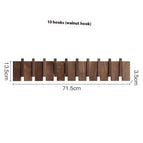 Black Walnut 10 Hooks
