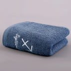 0480 Sagittarius Blue / 70X140cm Bath Towel