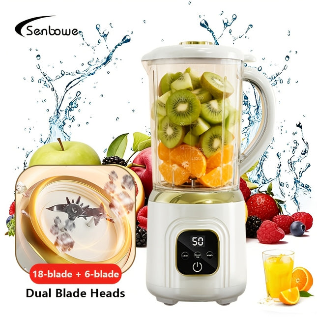 Large Capacity, Portable Powerful Blender, Easy To Clean, Perfect For Nutritious Beverages, Milkshakes,