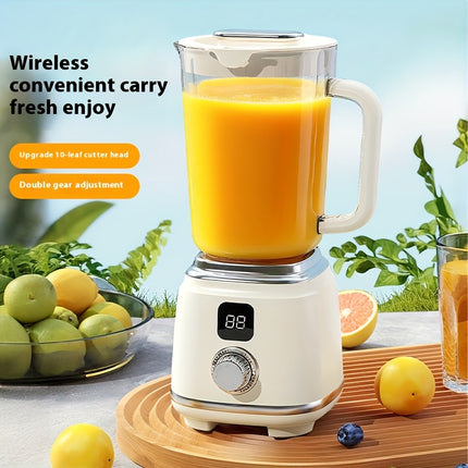 Juicer in Two Colors, with a Capacity of 600 Milliliters, Featuring Rotary Control