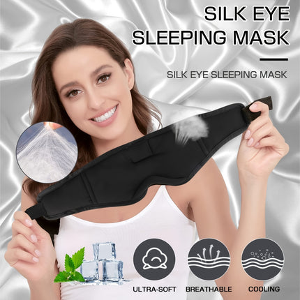 Headphones, best music Sleep Mask, 3D Sleeping mask for women&men.tpye-c charging cable inside