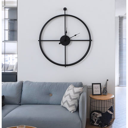 Fashion iron wall clock