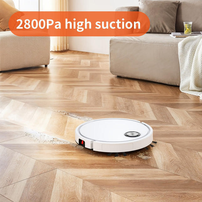 Vacuum and mop robot, all-in-one sweeping machine with remote control for convenient cleaning,