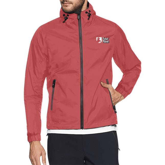 Unisex All Over Print  Hooded Windbreaker (Model H23)