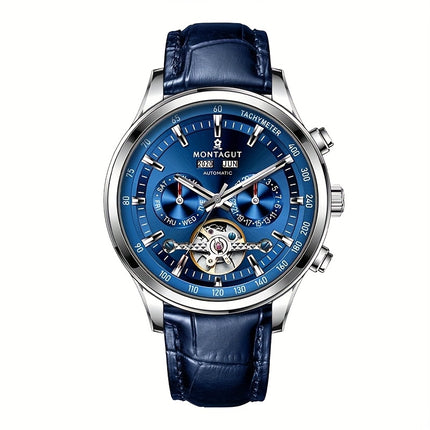 Men'S Automatic Self-Winding Mechanical Watch with Luminescent Hands & Date Display