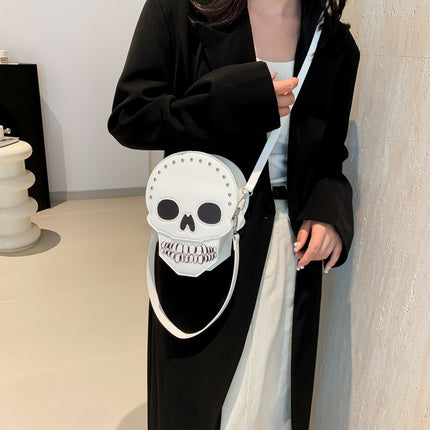Halloween Skull Shoulder Bag Girls Funny Cute