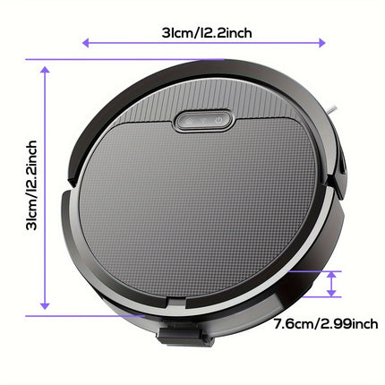 Robot Vacuum Cleaner, 4000pa Max Power Suction, Scheduled Cleaning, Automatic Recharge