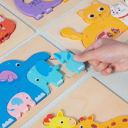 Children's Large 3D Puzzle Model Wooden Puzzle