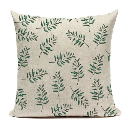 Leaf Hugging Pillow Case Sofa Cushion Napping Pillow Lumbar Cushion Cover Pillow Case Seat Pillow Cover