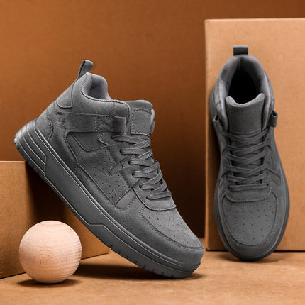 New Men'S Lace-Up High-Top Oversized Outdoor Versatile sneakers, Stylish, Lightweight,