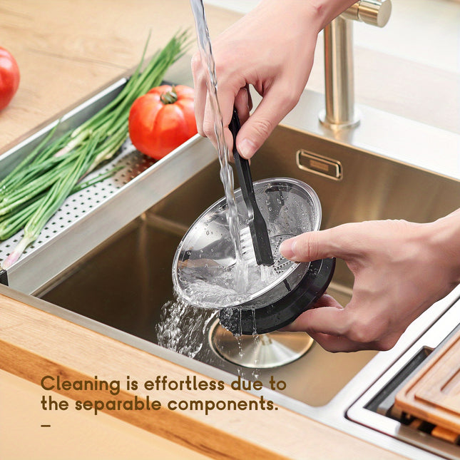 Juicer Extractor | 3 Wide Mouth Feed Chute for Fruits and Vegetables, Easy to Clean, Stainless Steel