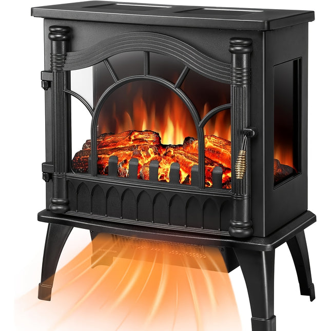 Electric Fireplace Stove, Freestanding Fireplace Heater