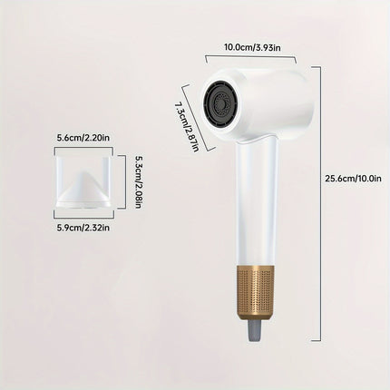 High Speed Hair Dryer, Negative Ion Hair Dryer with 110, 000 RPM Brushless Motor for Fast Drying, High Speed