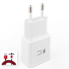 EU charger and red cable