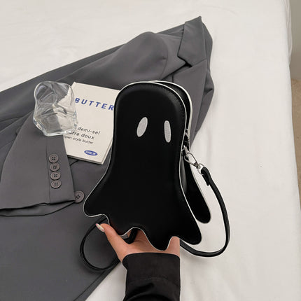 Women's Halloween Ghost Kid Messenger Bag