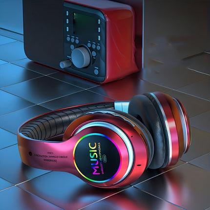 Wireless Headphones, Wireless Earbuds With Deep Bass, Lightweight Foldable Headphones