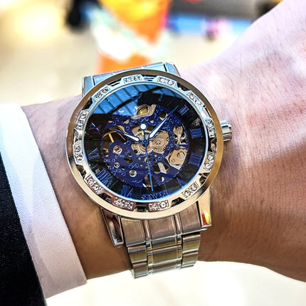 Double-sided Hollow High-end Design Luxury Men's Mechanical Watch Fashionable Versatile