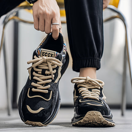 Men's Casual Sneakers, Fashionable, Lightweight, Versatile, Comfortable, Trendy, Streetwear