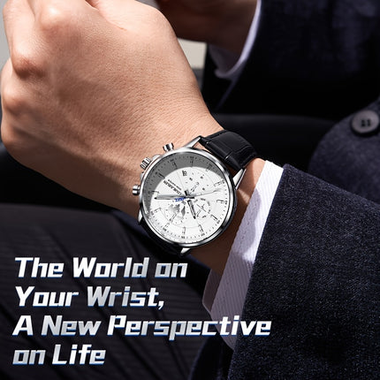 Men's Watch, Premium Dial Automatic Mechanical Wristwatch for Men