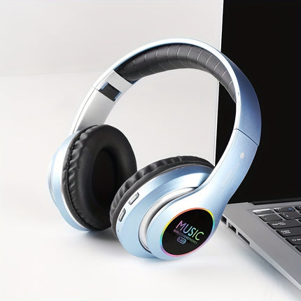 Wireless Headphones, Wireless Earbuds With Deep Bass, Lightweight Foldable Headphones