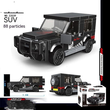 Building Block City Recycling Car Assembly Toy