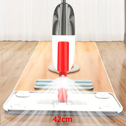 1set Multi-Angle Rotating Spray Mop - Dual-Use Wet & Dry Mop for Effortless Cleaning