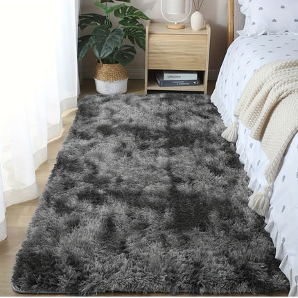 1pc, Soft Plush Area Rugs, Non-slip Fuzzy Shag Plush Soft Shaggy Bedside Rug,