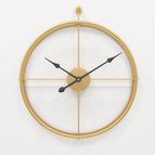 Gold frame black needle 40cm