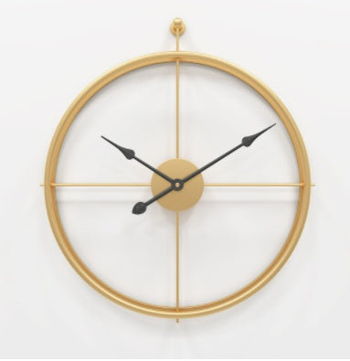 Fashion iron wall clock