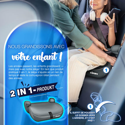 Child Car Seat 9-36 Kg (1-12 Years) with Cushion for Child Seat - ECE R129/03 Car Seat, Group 1/2/3 Child Car Seat 5
