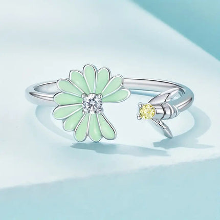 European And American Oil-drip Rings For Women