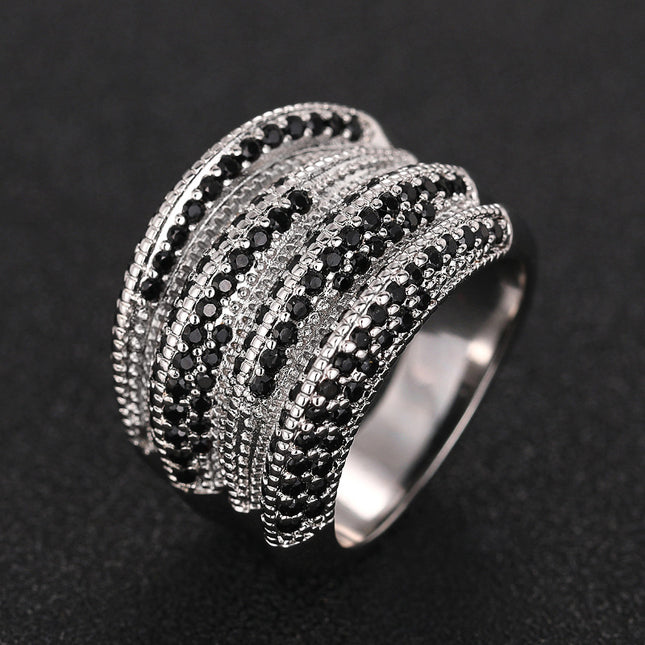 Multi-layer Irregular Ring For Women