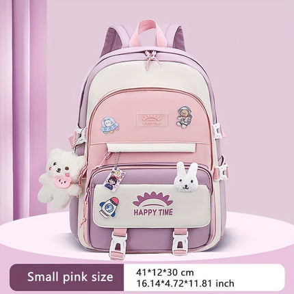 Backpack for Girls - Cute Cartoon Design, Adjustable Straps, Lightweight backpack
