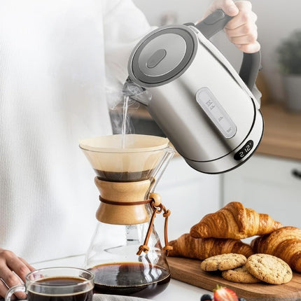 57.48oz Electric Kettle 1500W Rapid Heating, 7 Adjustable Temp Settings, Temp Adjustment & Keep Warm,