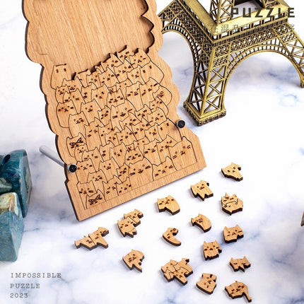 Hundred Cats Educational Toys Puzzle