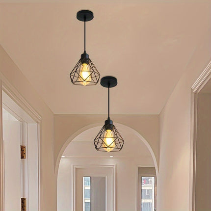 1Pc chandelier, E27 bulb base, kitchen foyer corridor balcony corridor bar Halloween lamp (without bulb)