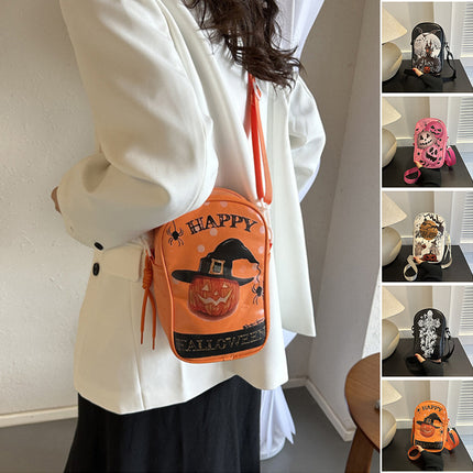 Halloween Graffiti Phone Bag Girls Funny Cartoon