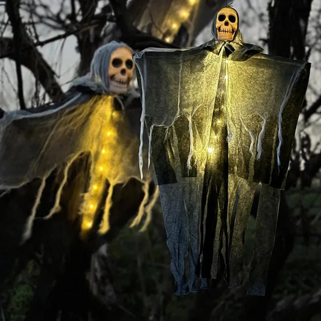 1pcs Halloween Glowing Skull Skeleton - GARDIWALL
