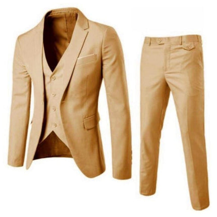 Men's Suit Set Two-piece Korean Style