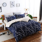 Love Flame Blue / 1.2m 4feet threepiece bed