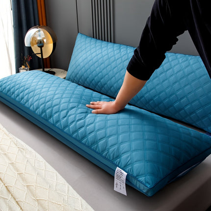 1 Premium Soft Extra-Long Quilted Pillow Insert, Comfortable Sleep Body Pillar for Hotel & Home Use