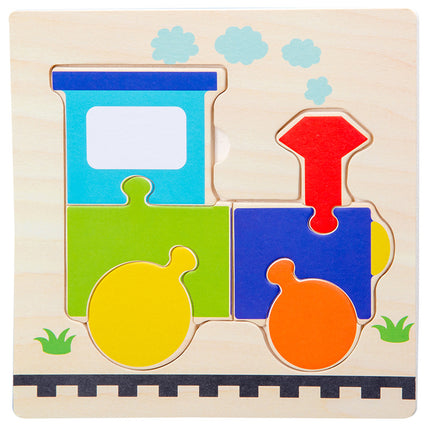 Children's wooden puzzle