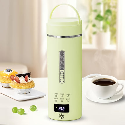 1pc Travel Electric Kettle Portable Small Small Kettle Water Boiler, Water Heater with 6 Temperature Controls,