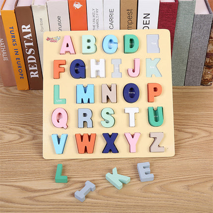 Three-dimensional puzzle wooden 3d shape puzzle