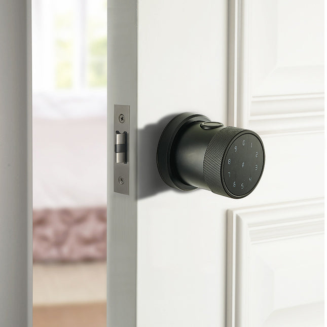 Indoor Fingerprint Password Lock Single Tongue Ball