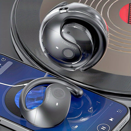 Wireless Earphones HIFI Headphones Stereo Sound Sports Headset
