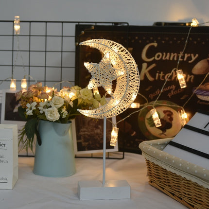 LED lights flashing lights lights stars romantic room layout decoration love stars lamp table lamp rattan lamp ball