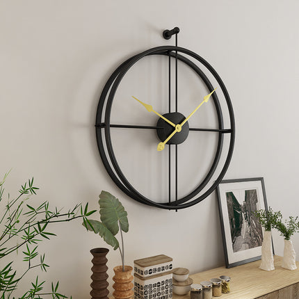 Fashion iron wall clock